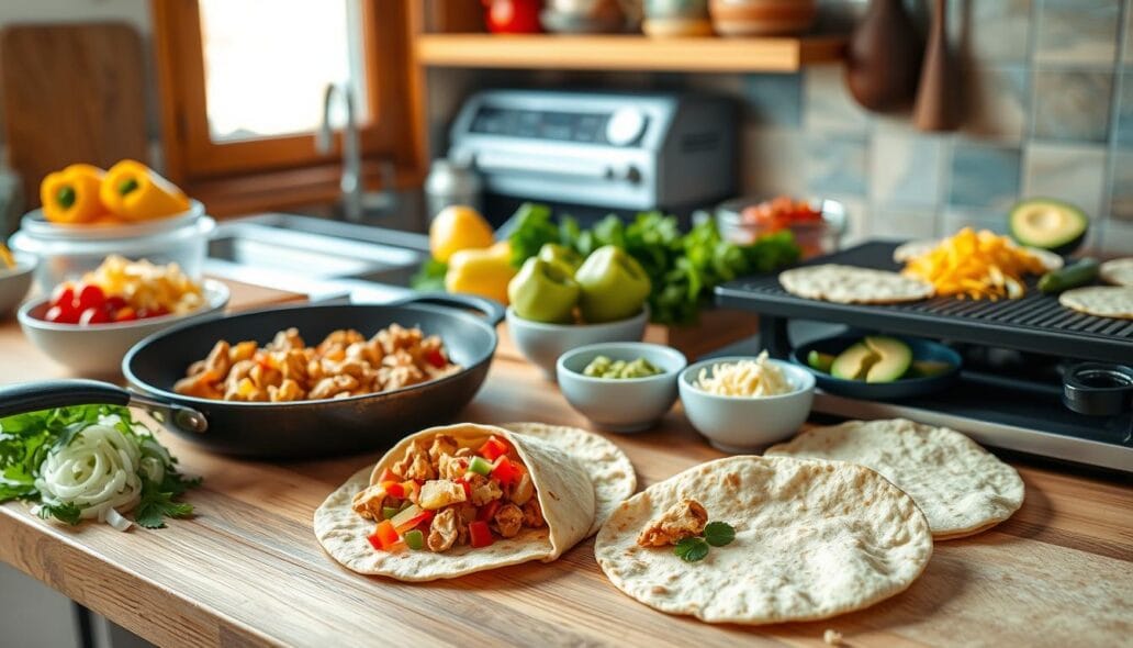Delicious Breakfast Burritos Preparation