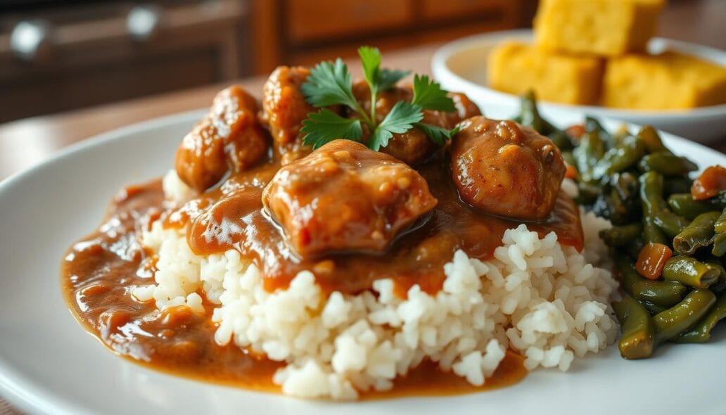 soul food smothered chicken